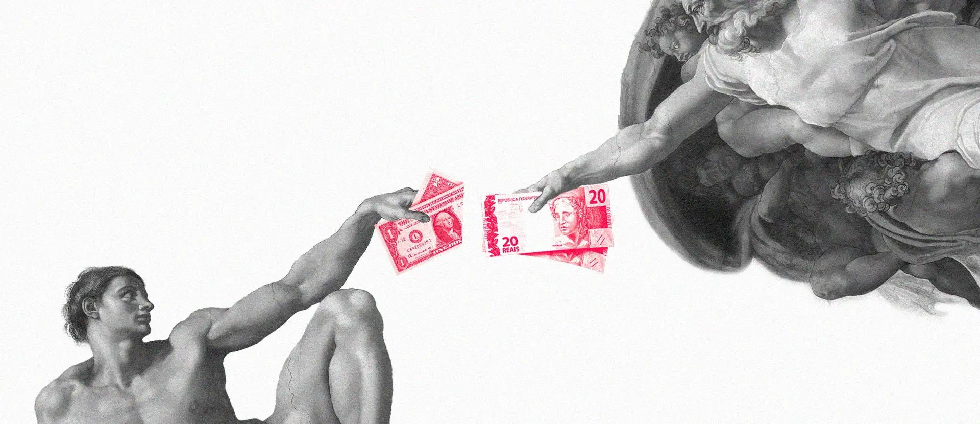 conversão de dólar para real